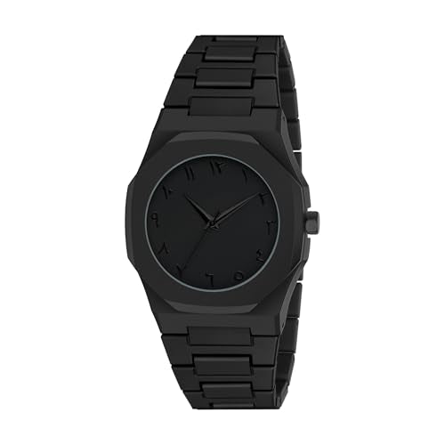 Matrix Arabian | Aura Dial & Polycarbonate Strap Analog Watch for Men & Boys (Black)