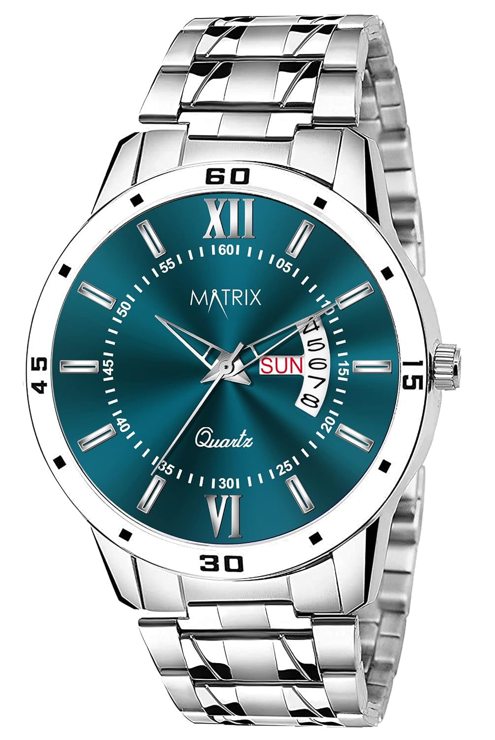 Matrix Antique 2.0 Day & Date Softest Silicone Strap Analog Watch for Men & Boys